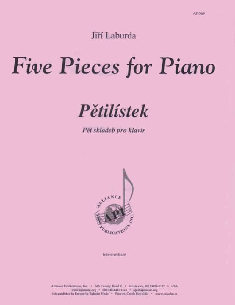 Five Pieces for Piano